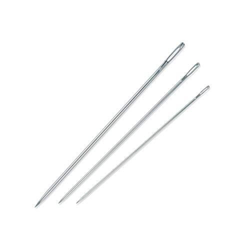 Dritz 157 Doll Hand Needles, Assorted Sizes (5-Count), Nickel - Image 2