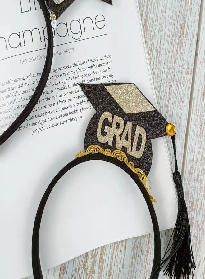 أواركيف طوق رأس على شكل قبعة تخرج من Oarkive مع حشوة، مناسب لتزيين حفلات تخرج رياض الأطفال ومرحلة ما قبل المدرسة. - Image 3