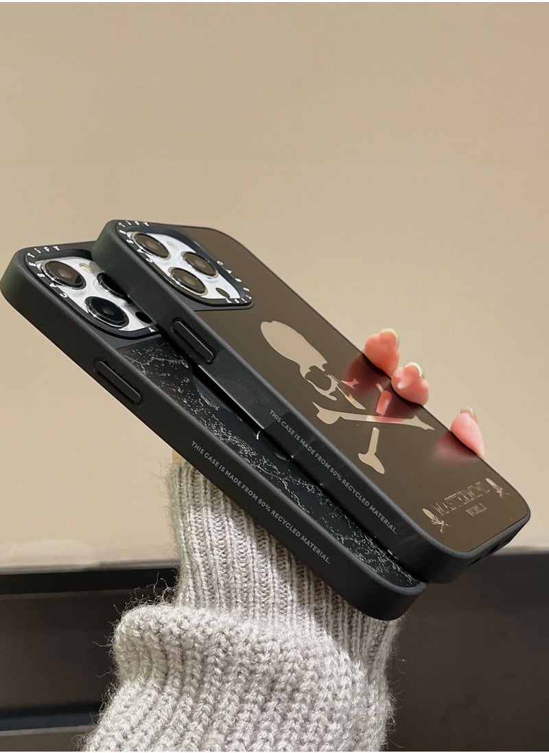 Casetify - For Apple iPhone 13 Pro Max Case Skull Magnetic Adsorption Phone Cover - Mirror Face - Image 1