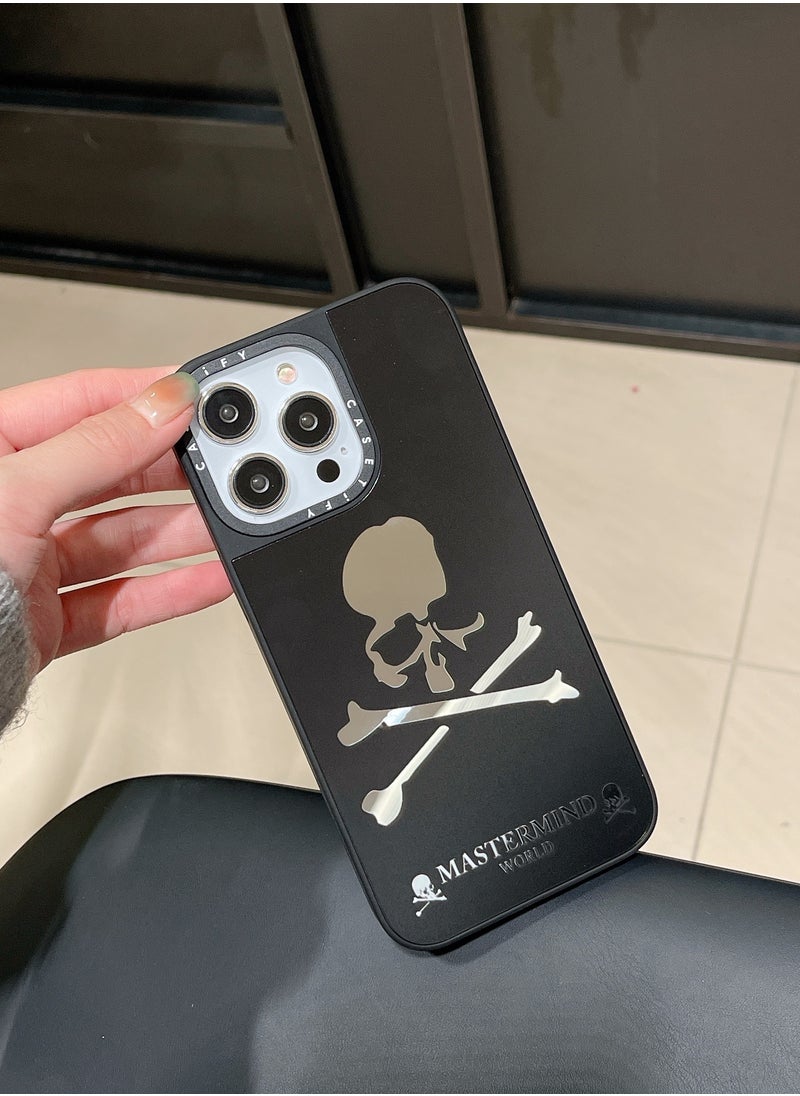 Casetify - For Apple iPhone 13 Pro Max Case Skull Magnetic Adsorption Phone Cover - Mirror Face - Image 1