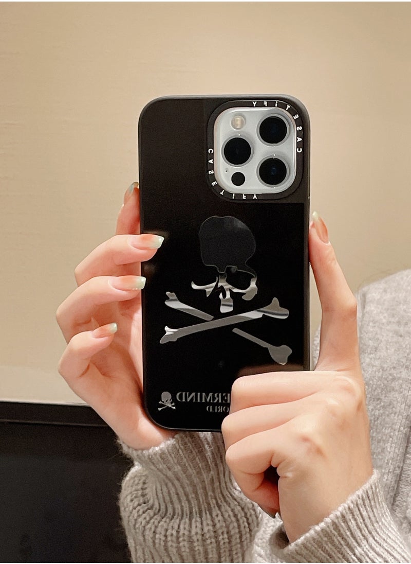 Casetify - For Apple iPhone 13 Pro Max Case Skull Magnetic Adsorption Phone Cover - Mirror Face - Image 1