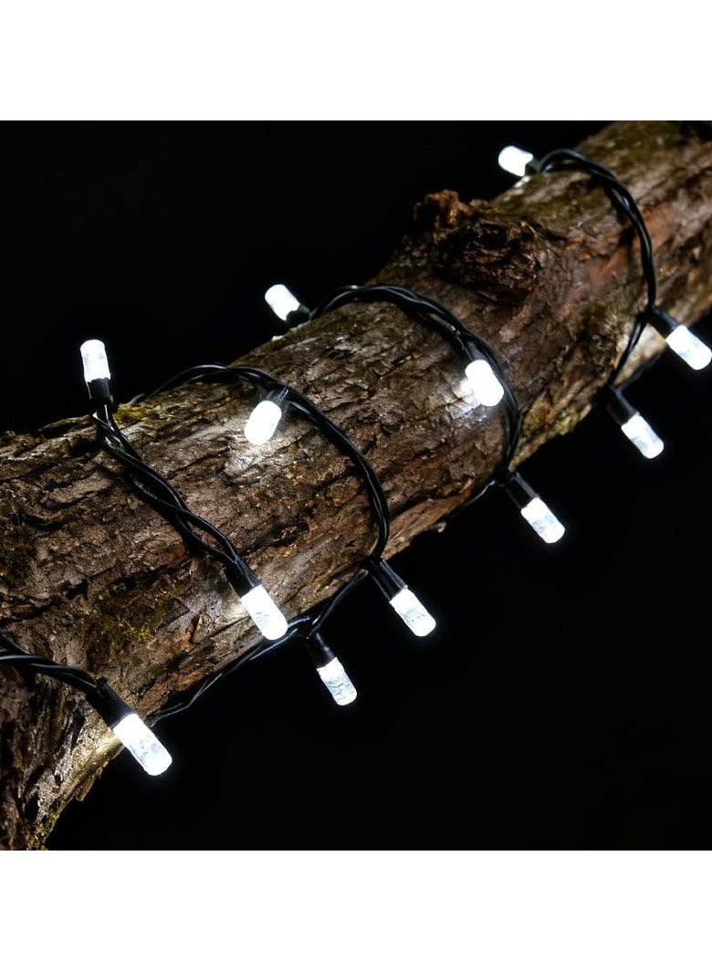 ZAYO LED String Lights Clear Wire Cool White Fairy Lights for Home Decoration, Bedroom, Garden & Wedding Party Festival Decorative String Lighting - 50 Meter - Image 2