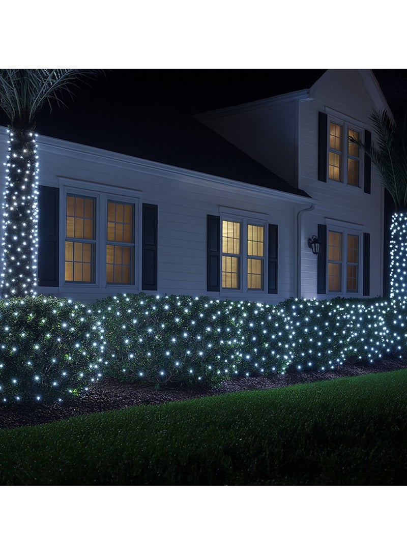 ZAYO LED String Lights Clear Wire Cool White Fairy Lights for Home Decoration, Bedroom, Garden & Wedding Party Festival Decorative String Lighting - 50 Meter - Image 3