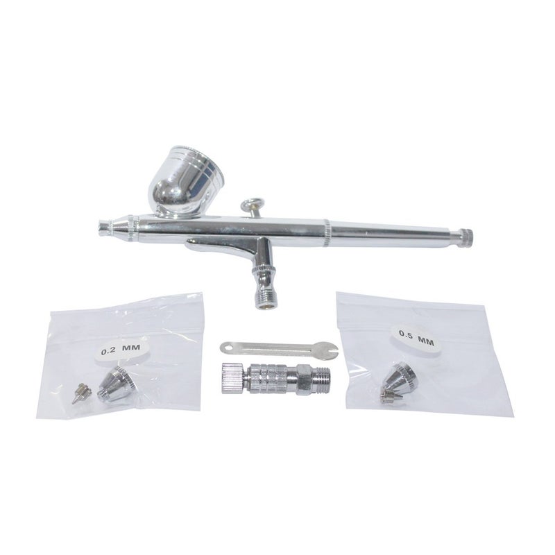 MUMBAI TATTOO PHOENIX SUITE AIRBRUSH 02MM 03MM 05MM NOZZLE DIA 130S - Image 2