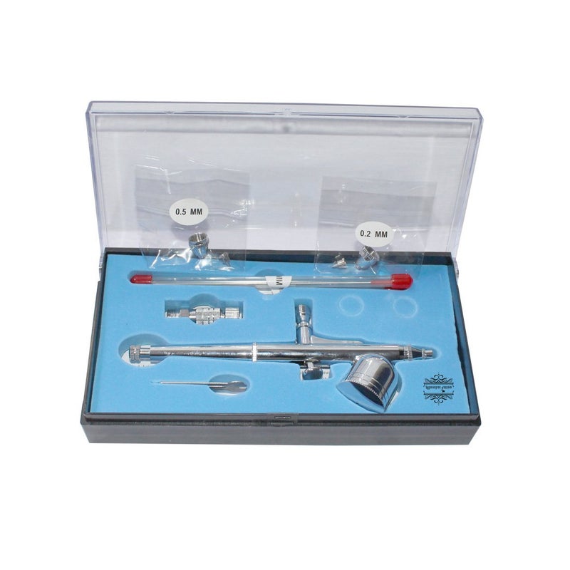 MUMBAI TATTOO PHOENIX SUITE AIRBRUSH 02MM 03MM 05MM NOZZLE DIA 130S - Image 1