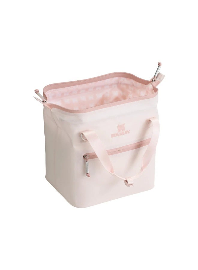 Stanley All Day Julienne Mini Cooler Bag & Insulated Lunch Tote | 7.4 QT (10 Can) Portable Soft Cooler with Leak-Proof Liner | Unique "Doctor's Bag" Hinge Top Design | Made from 100% Recycled Polyester | for Picnics, Hikes, Beach & Commute - Image 3