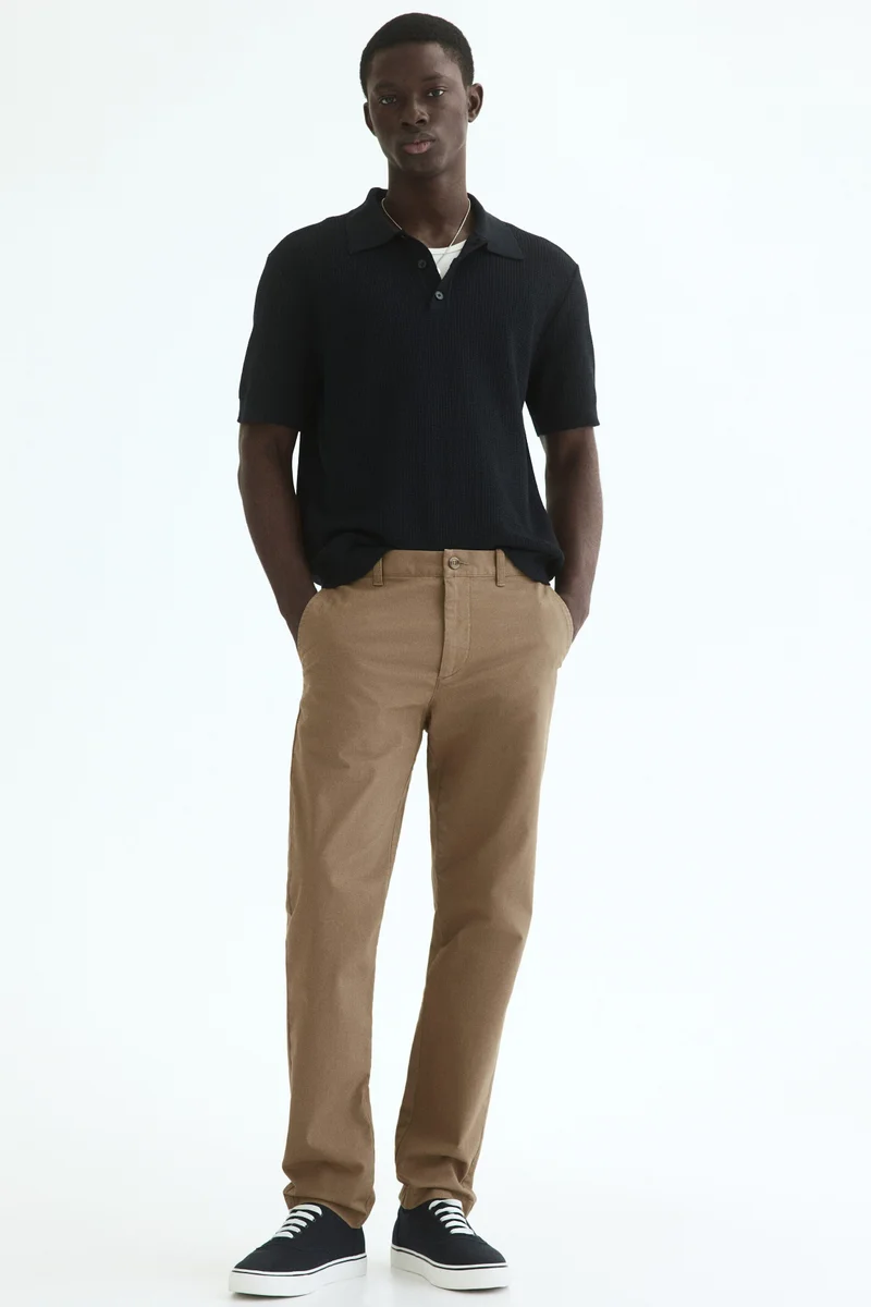 Slim Fit Cotton chinos