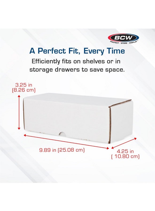 BCW 500 Count Card Storage Box 10 Pack - Collectible Trading Card Organizer - Image 3