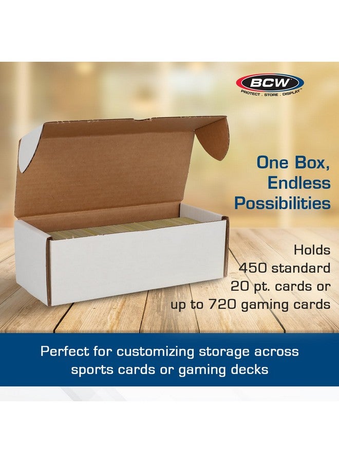 BCW 500 Count Card Storage Box 10 Pack - Collectible Trading Card Organizer - Image 4