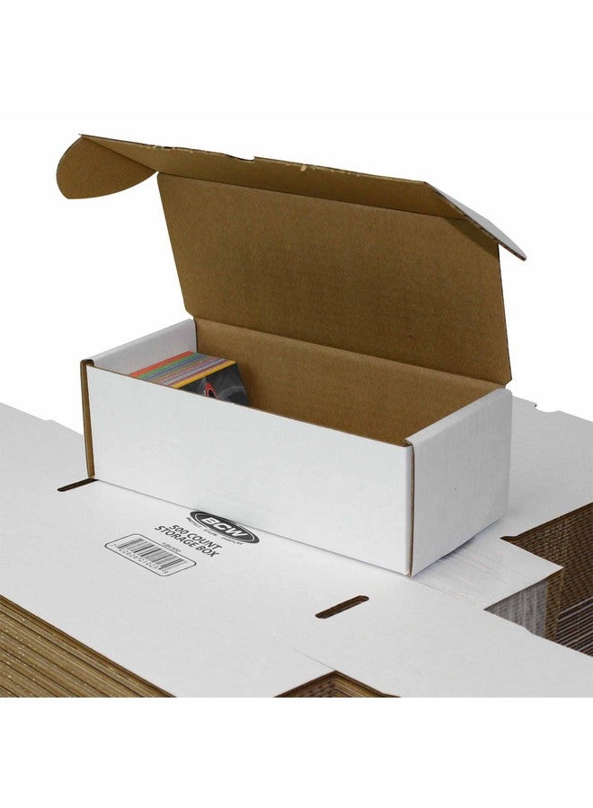 BCW 500 Count Card Storage Box 10 Pack - Collectible Trading Card Organizer - Image 1