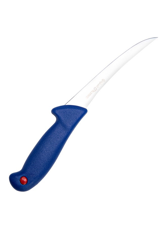 السنيدي سكين القصاب ستانلس ستيل، سكين مطبخ، ازرق، مقاس 13.5 سم - Image 4