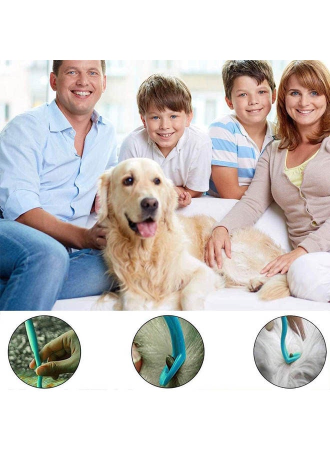 3Pcs Pet Tick Remover Tool For Dogs And Cats