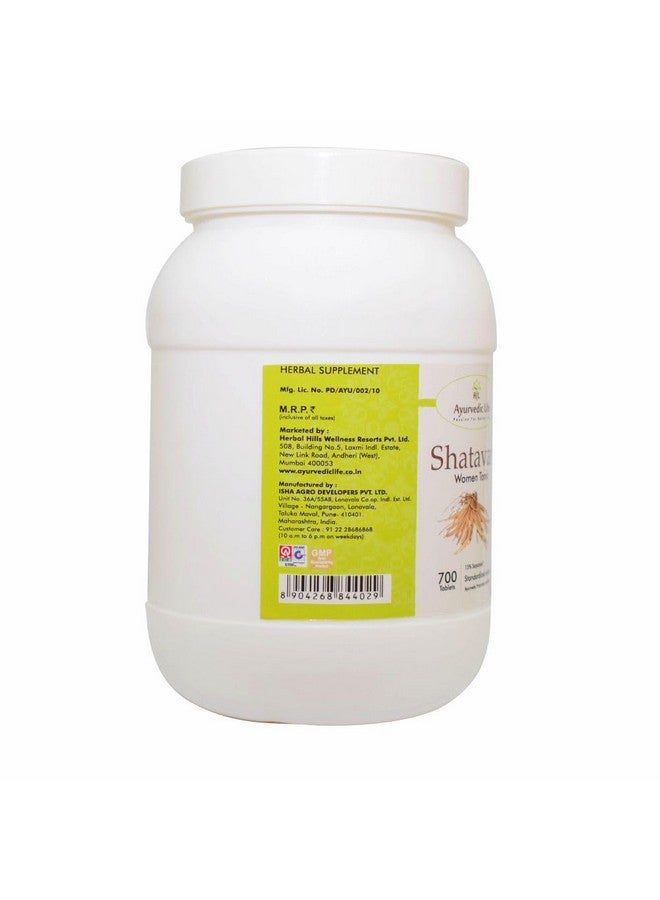 AL Ayurvedic Life Shatavari 700 Tablets Pack of 4 - Image 5
