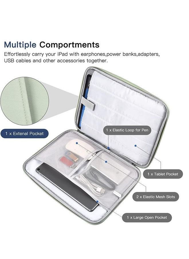 11 Inch Tablet Carrying Case, Padded Protective Travel Sleeve Bag for iPad Pro 11 (2022-2018), iPad 10.9 (10th Gen) - Image 3