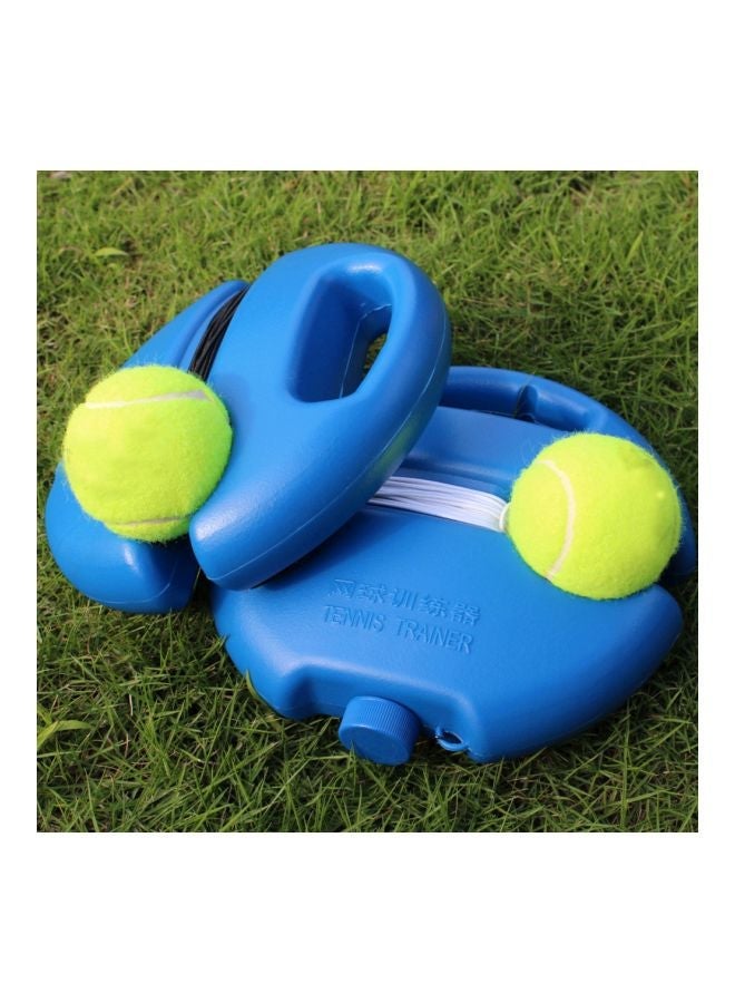 HALAMODO Tennis Trainer Rebounder Set Solo Tennis Trainer Practice Equipment Trainer Cemented Baseboard with Rope for Adults & Kids & Beginners - Image 2