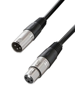 XLR Microphone Cable Male To Female 3 Pin Cannon Balanced Extension Cable for Recording Applications, Mixers, Speaker Systems, DMX Lights,Mixer,Amplifiers (3 Meters) - pzsku/Z1B032DD27770569C4E64Z/45/1743996859/7efcc319-3d30-49a1-a587-f84a80bdb40c