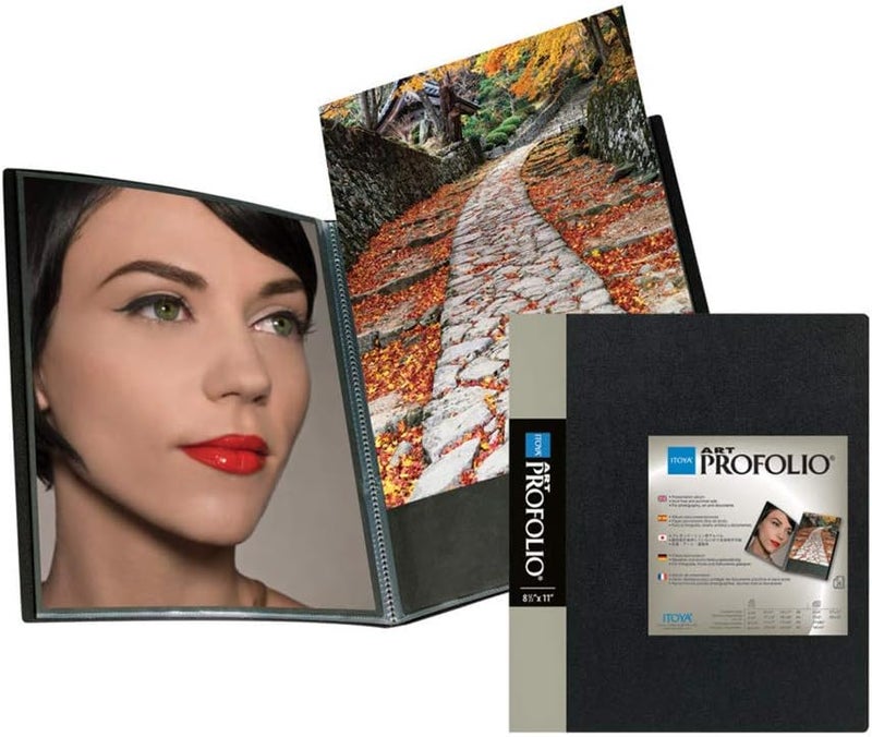 ITOYA Art Portfolio 5 x 7 inches Storage Display Book, 24 Sleeves for 48 Views - Image 3