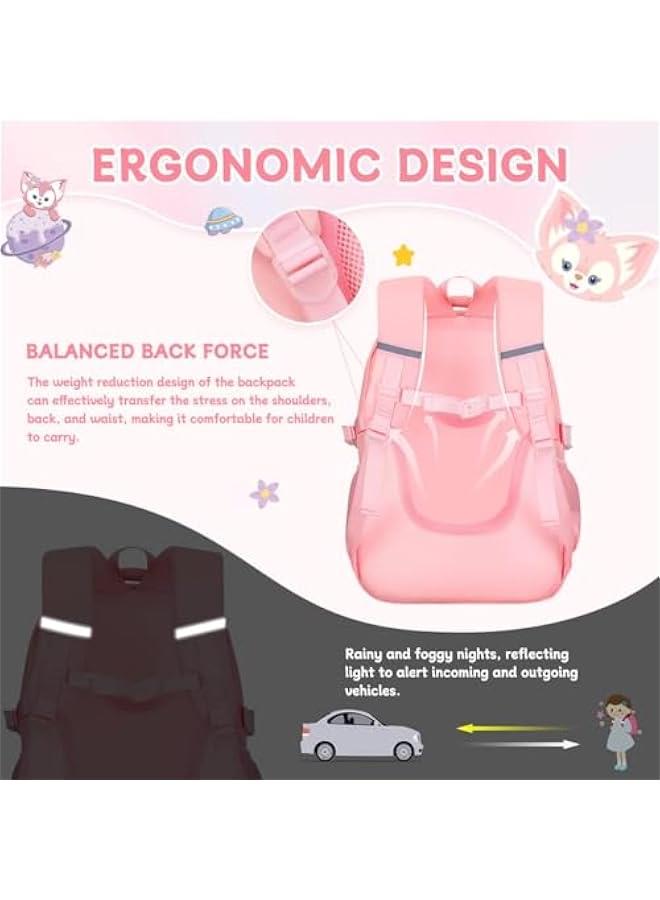 School bag for Girls, Kawaii Bunny Student Backpacks, waterproof backpack,accessories plush pendant Teens Girls Women Students  - Image 5