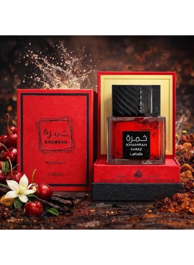 Lattafa Khamrah Karaz EDP 100ml - Image 2