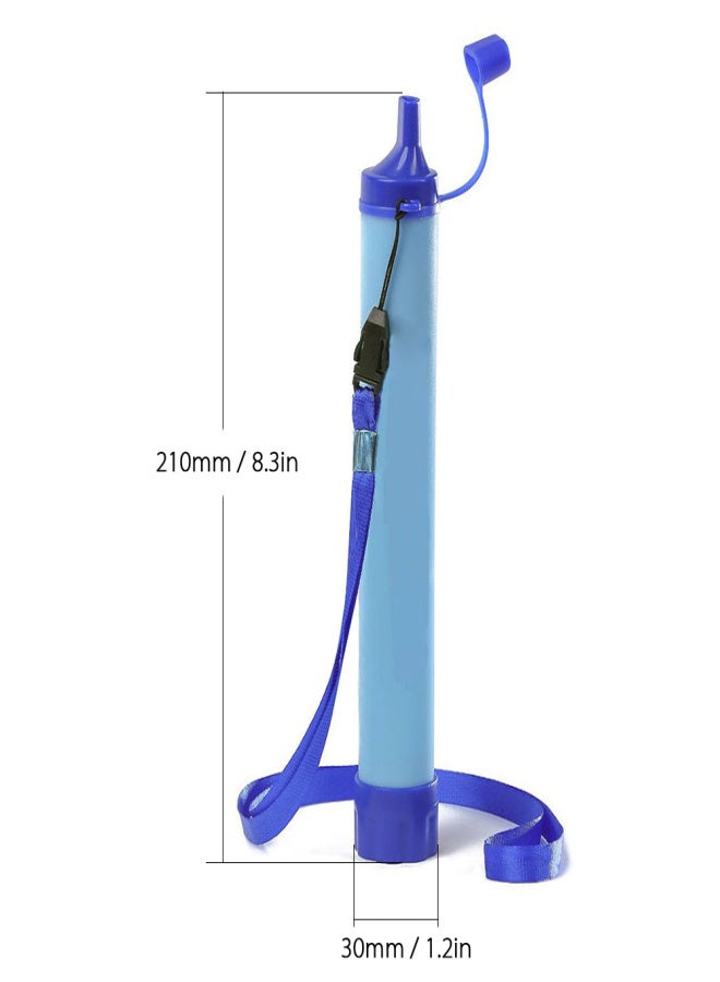 Outdoor Water Filter Straw System Water Purifier for Emergency Preparedness Camping Traveling Backpacking - Image 2
