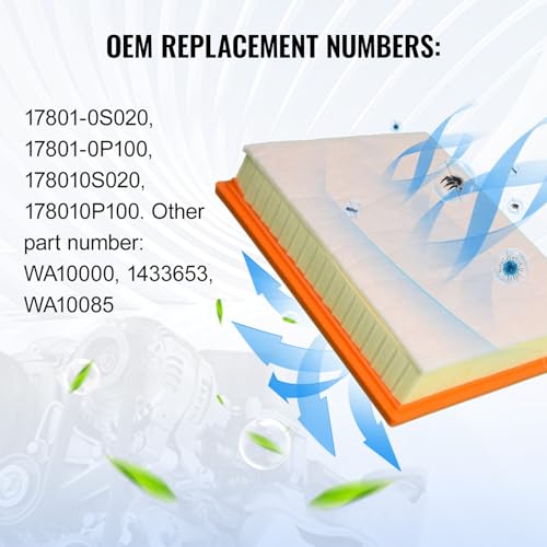 Bapmic 17801-0S020 Engine Air Filter Element for Toyota Tundra Sequoia Tacoma - Image 3