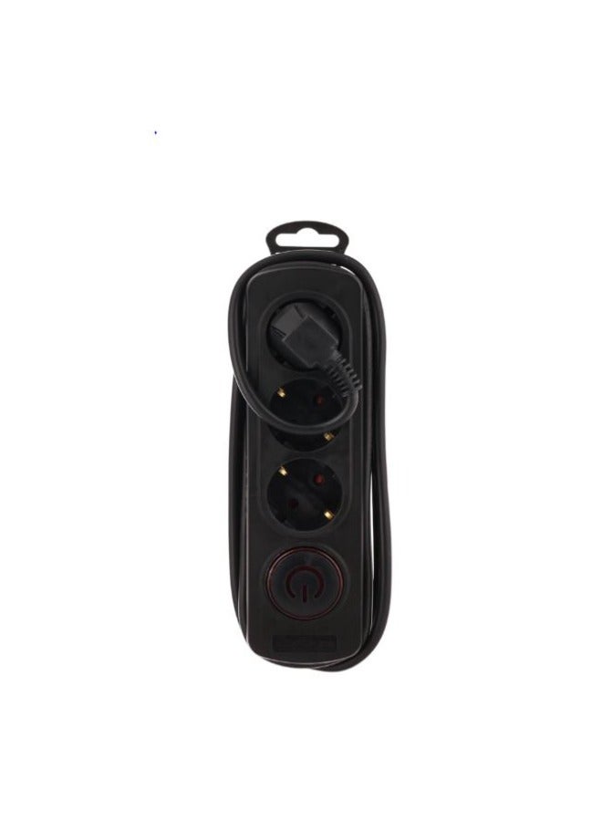 Elios Electric Power with 3 Socket Outlets Premio - 6223004126222 - Black - Image 2