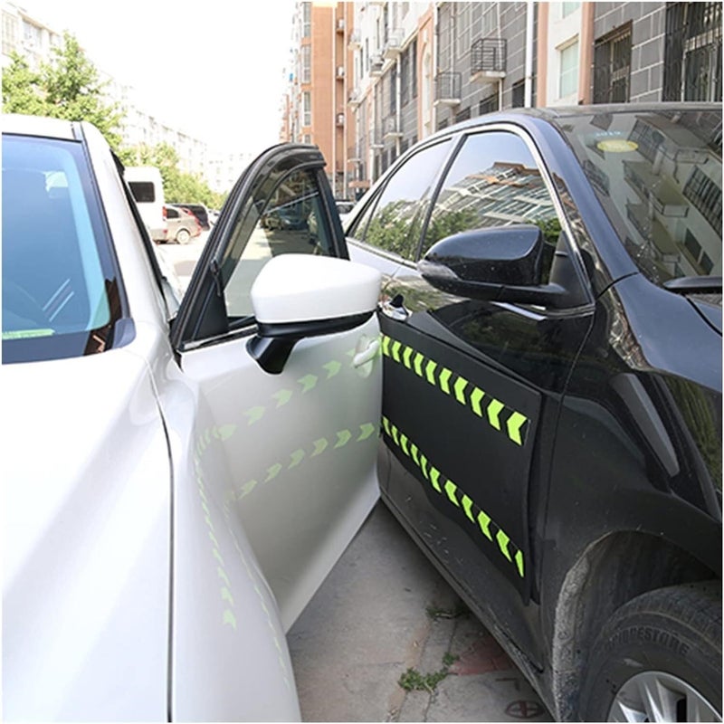 MekUk Garage Wall Protector Door Dent Protector Magnetic Panel for Car, Lightweight Car Door Guard, Dent Prevent for Garage Parking for Parking Garages(Black-2pcs,110x40cm) - Image 1