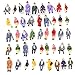 CWBPING 50pcs 187 Sitting Pose Model People HO Scale Hand Painted Model Train Park Street Passenger People Figures - Image 3