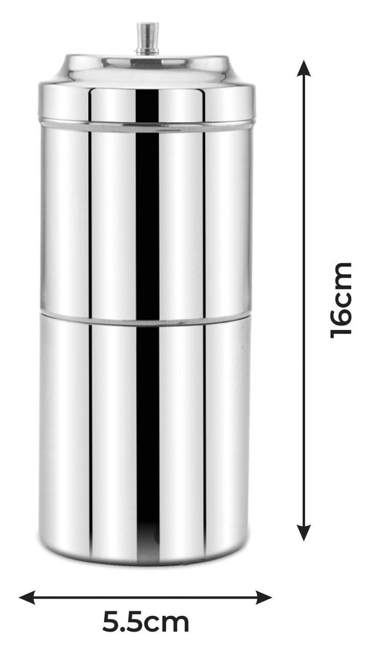 Expresso Stainless Steel South Indian Filter CoffeeKaapi Drip Maker 150 ML - Image 3