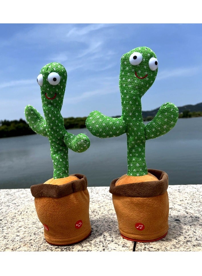 بيوينتي Dancingcattus can dance, cacti can twist, cacti can speak, sing, dance, and sway toys - Image 1
