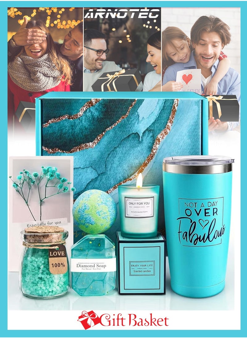 ARNOTEC Birthday Gifts for Women, Relaxing Spa Gift Basket Set, Unique Gift Ideas for Women, Gifts for Mom Sister Best Friend Wife, Coworker Teacher Nurse Gifts for Women  - Image 1