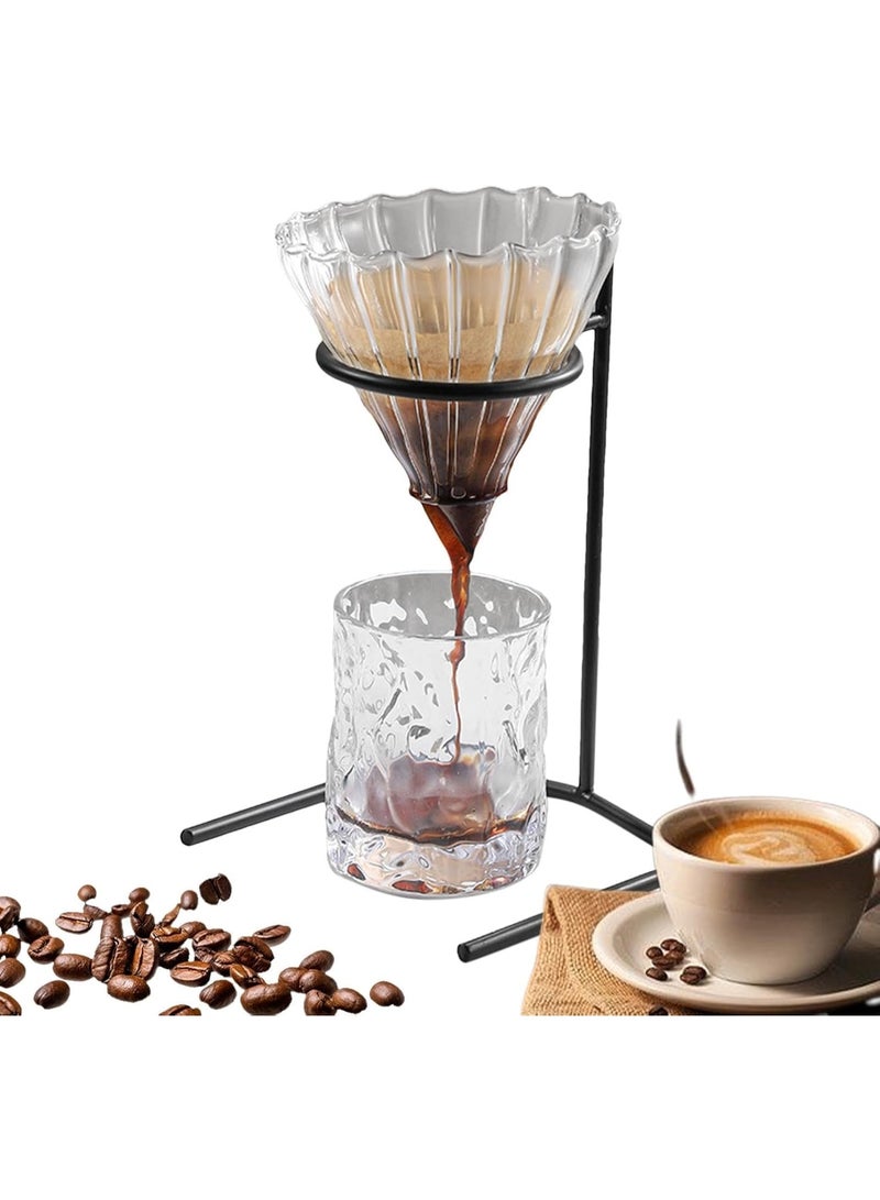 هومستر V60 Coffee Filter Dripper Holder Professional Hand Brew Drip Coffee Holder Tapered Pour Over Brewer Tool for Home, Cafe and Outdoors - Image 1