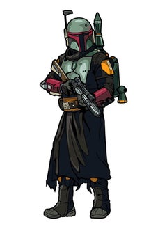FigPin Star Wars Boba Fett 734  - Image 4
