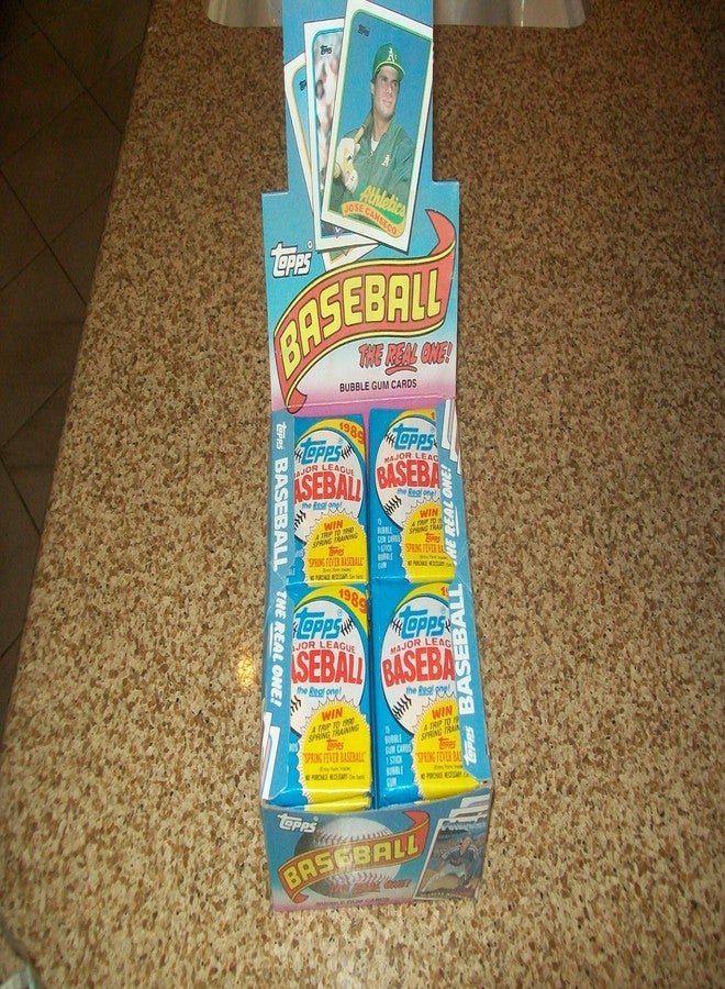 TOPPS 1989 BASEBALL WAX BOX - Image 2