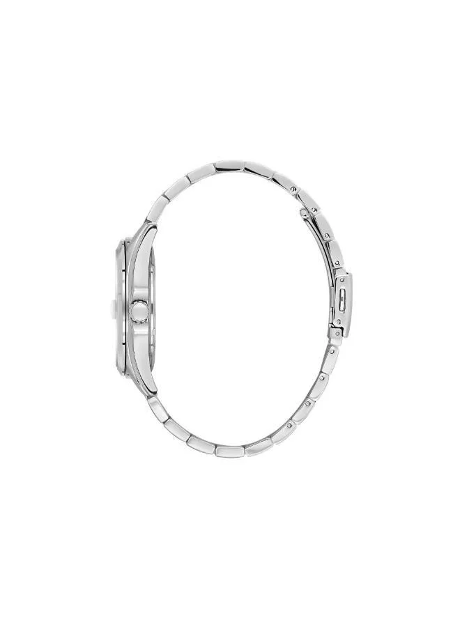 DANIEL KLEIN Men's Stainless Steel Silver Alloy Case Analog Black Round Sunray Dial Japanese Quartz Premium 50 Meters Water Resistant