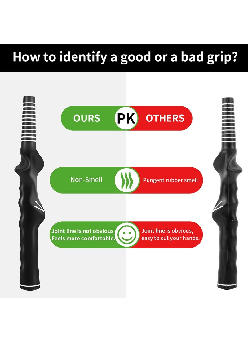 Barakah قبضة نادي الجولف مدرب تأرجح الجولف قبضة تدريب لليد اليسرى واليمنى مساعدات تعليمية - Image 2