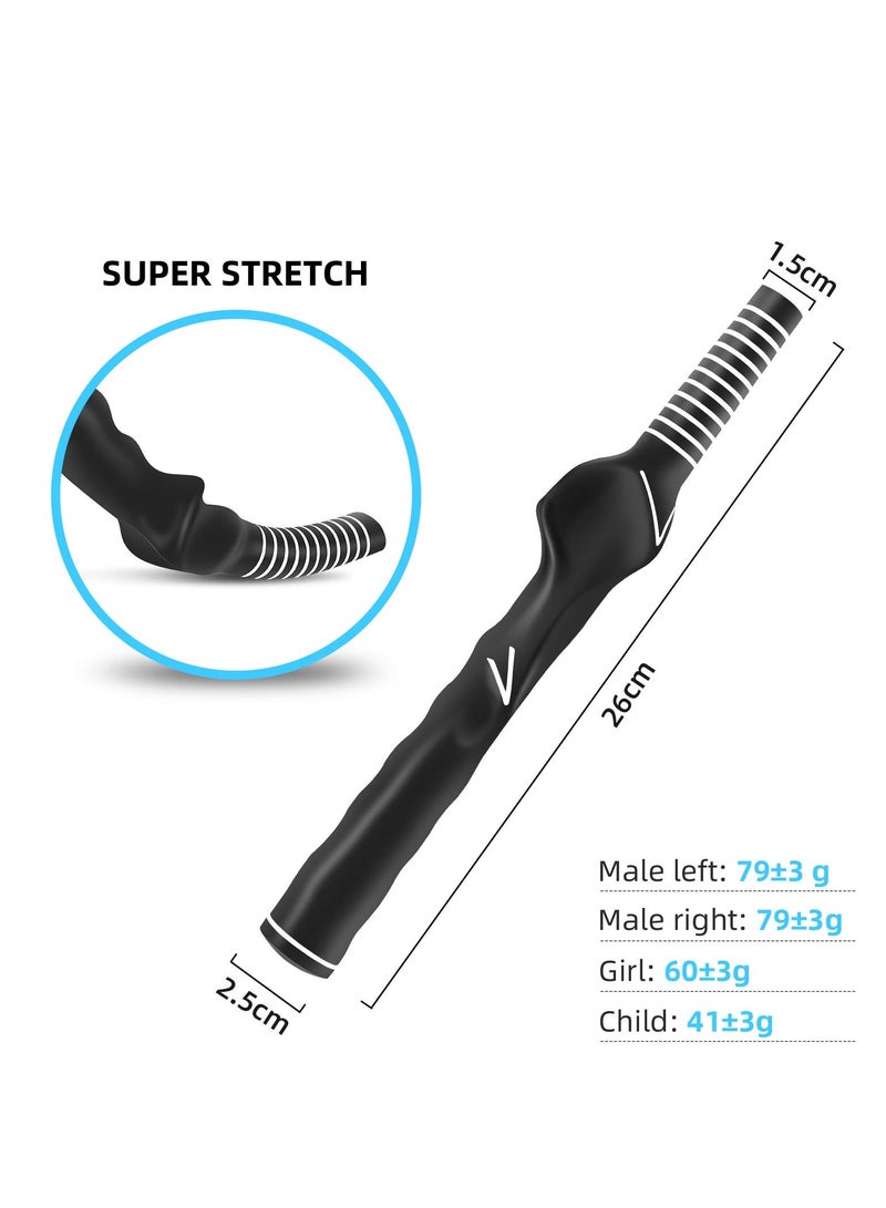 Barakah قبضة نادي الجولف مدرب تأرجح الجولف قبضة تدريب لليد اليسرى واليمنى مساعدات تعليمية - Image 4