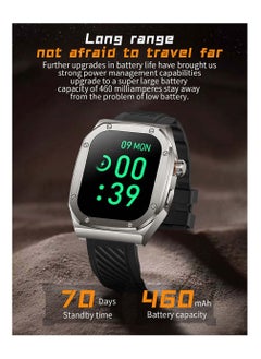 Mi techo Z79 Max IP68 Waterproof HD Full Display Smart Watch With Wireless Charger men's and boy's  - Image 4