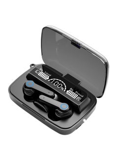 Generic TWS M19 Bluetooth Earbud, Wireless Headphones,Noise Cancelling,Bass Stress,Sports Gaming Headset with Mic LED Power Display Intelligente Touch Control Black  - Image 1
