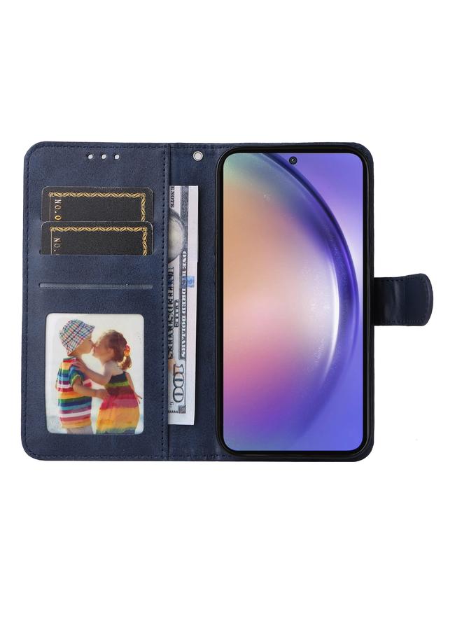 S-TOP Case For Samsung Galaxy A55 Classic Calf Texture Flip Leather Phone Case - Image 4