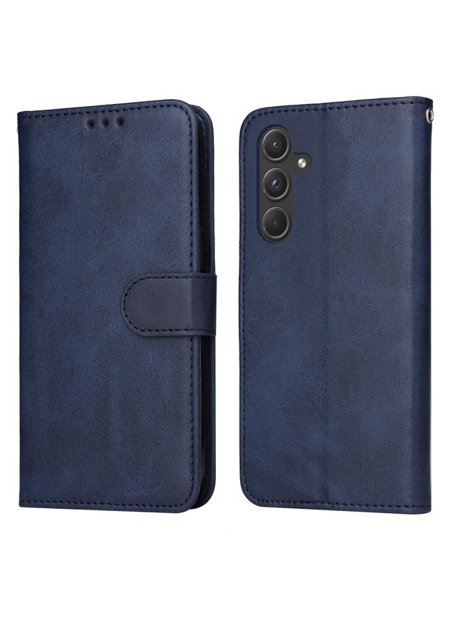 S-TOP Case For Samsung Galaxy A55 Classic Calf Texture Flip Leather Phone Case - Image 1