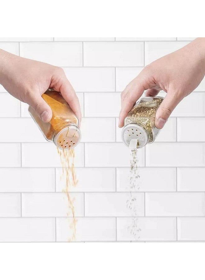 WHISKET - 100 ML | Glass Spice Jars with Lids,Spices & Seasonings Sets Organizer Spice Containers, Airtight Food Canisters (Pack Of 20) - Image 3