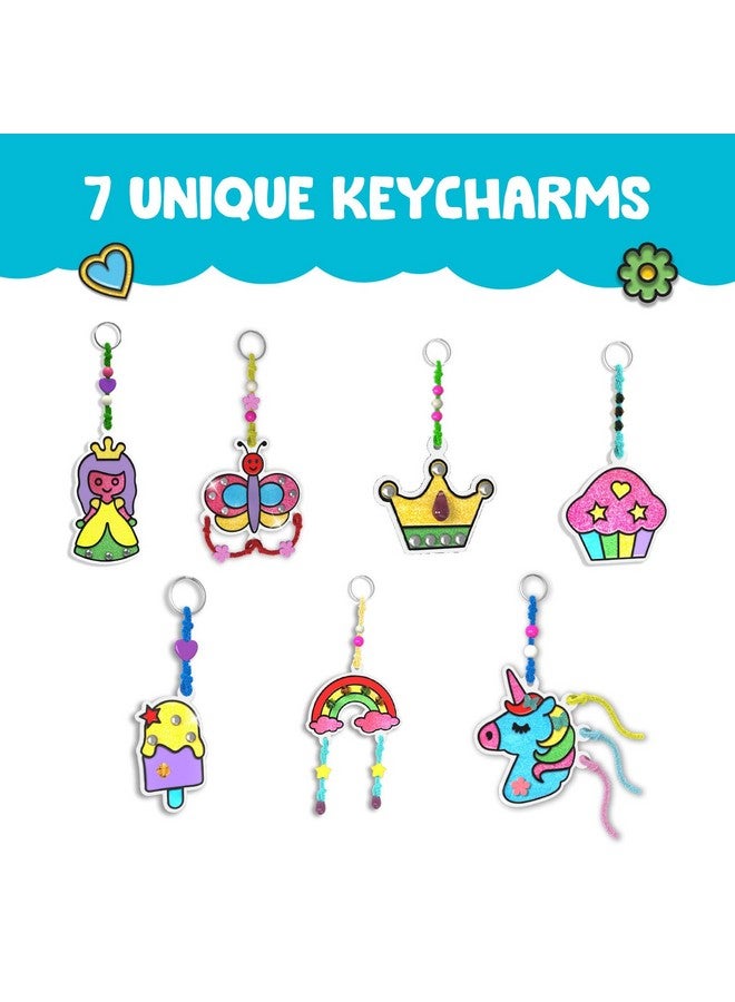 سمارتيفيتي مجموعة مفاتيح فنية على شكل نافذة من Smartivity للأطفال من سن 5 إلى 10 سنوات، مجموعة هدايا عيد ميلاد إبداعية للبنات والأولاد من سن 5-6-7-8-9-10 سنوات، مجموعة أنشطة فنية وحرفية يمكنك صنعها بنفسك - Image 4