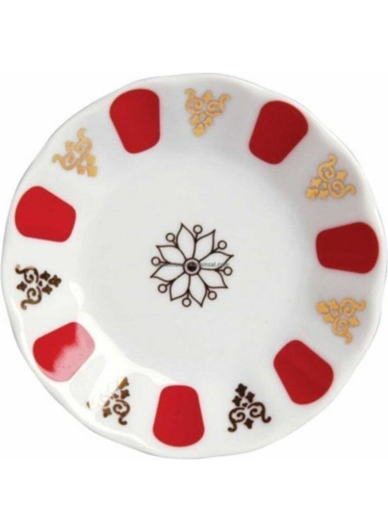 Porcelain Red Coffee Tea Plate Set of 6 - pzsku/Z1B04F4218F9632D5DCE0Z/45/_/1736540082/896d3cd8-c7bf-4b6d-9e7e-14433a419a6e