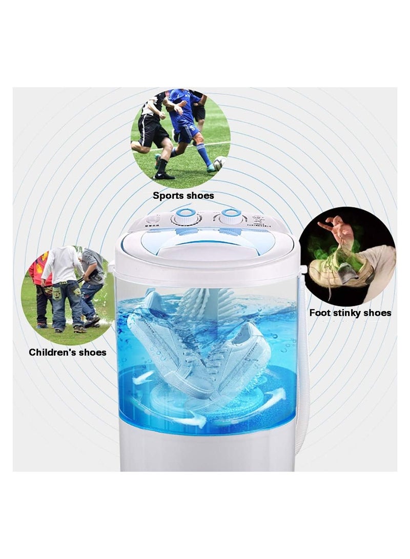 غسالة الأحذية المنزلية الصغيرة، مواد آمنة للتنظيف بزاوية 360 درجة للأحذية  - Image 3