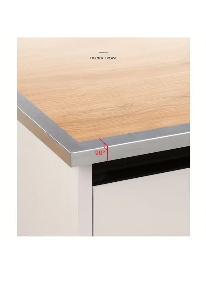 شريط الألومنيوم عالي الحرارة 1 بوصة × 196.85 بوصة مقاوم للماء والحرارة - Image 4