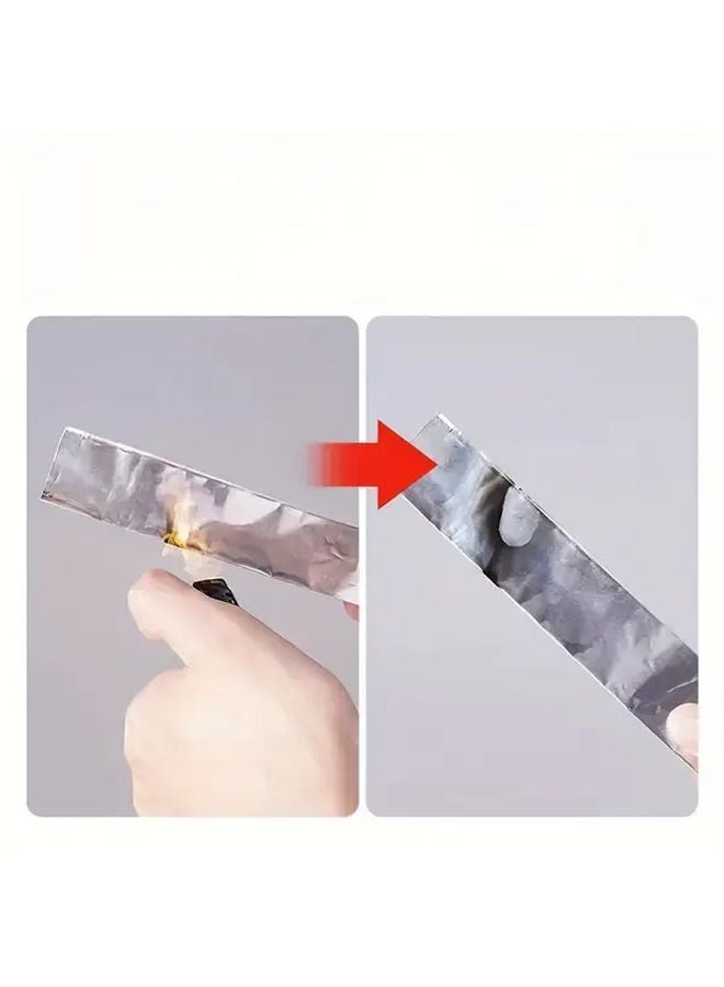 شريط الألومنيوم عالي الحرارة 1 بوصة × 196.85 بوصة مقاوم للماء والحرارة - Image 5