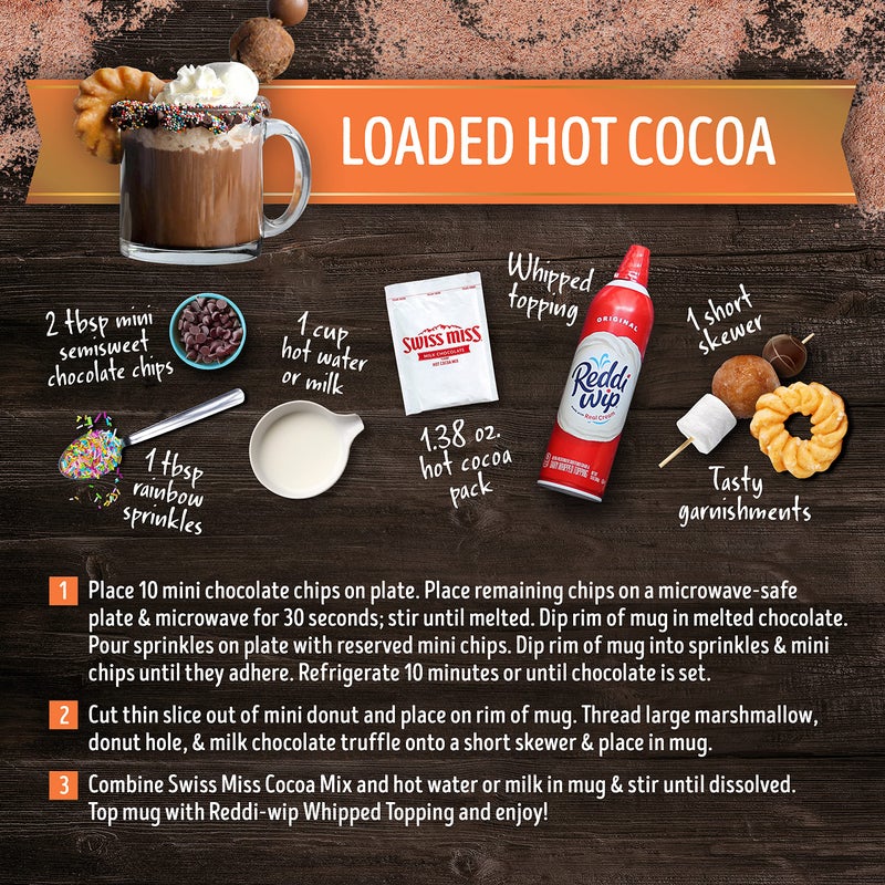 Swiss Miss Salted Caramel Flavored Hot Cocoa Mix, 1.38 oz pack of 8 - Image 4