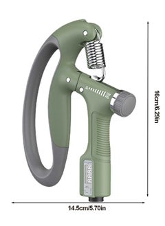 ShebSheb Hand Grip Strengthener Trainer,10-100kg Adjustable Hand Exerciser,Hand Forearm Gripper Strengthener with Smart Counting for Muscle Building and Injury Recover for Workout Exercise Gym Fitness  - Image 2