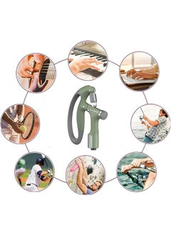 ShebSheb Hand Grip Strengthener Trainer,10-100kg Adjustable Hand Exerciser,Hand Forearm Gripper Strengthener with Smart Counting for Muscle Building and Injury Recover for Workout Exercise Gym Fitness  - Image 5